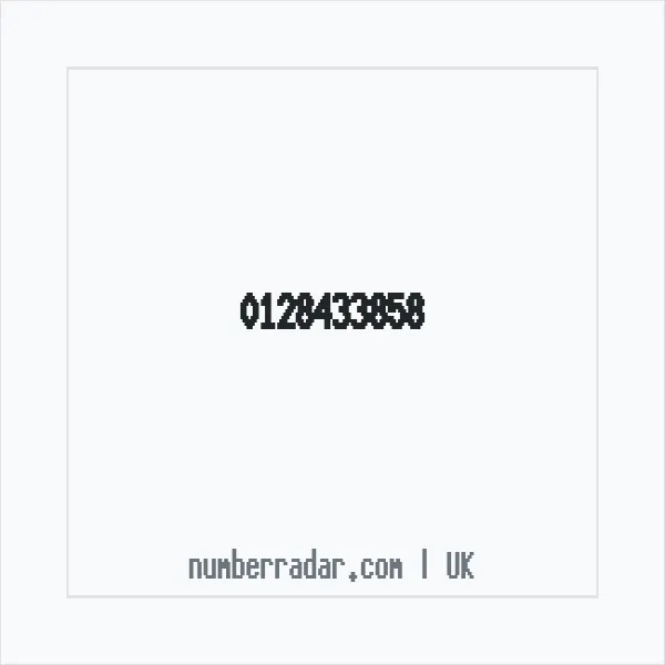 Reverse number check for +44 128433858 — who called me?