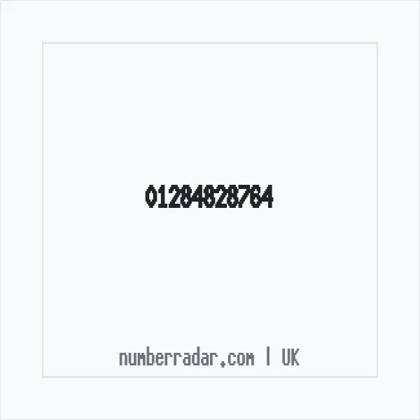Reverse number check for +44 1284 828764 — who called me?