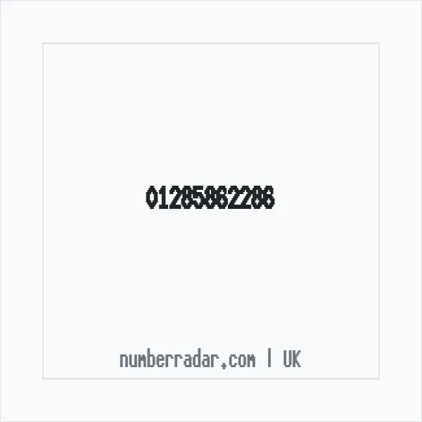 Reverse number check for +44 1285 862286 — who called me?