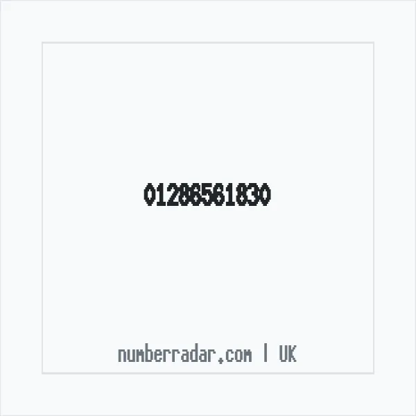 Reverse number check for +44 1286 561830 — who called me?