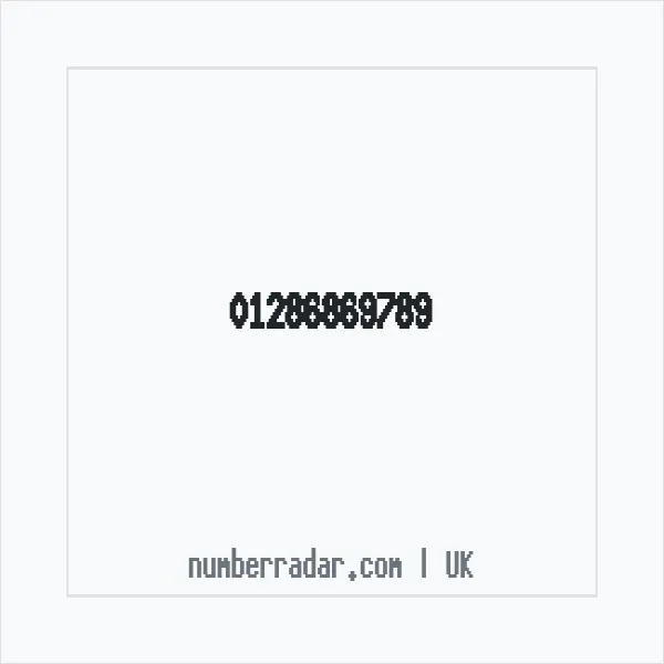 Reverse number check for +44 1286 869789 — who called me?
