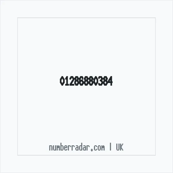 Reverse number check for +44 1286 880384 — who called me?