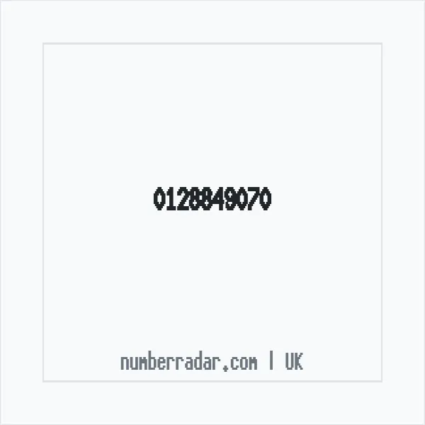 Reverse number check for +44 128849070 — who called me?