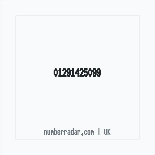 Reverse number check for +44 1291 425099 — who called me?