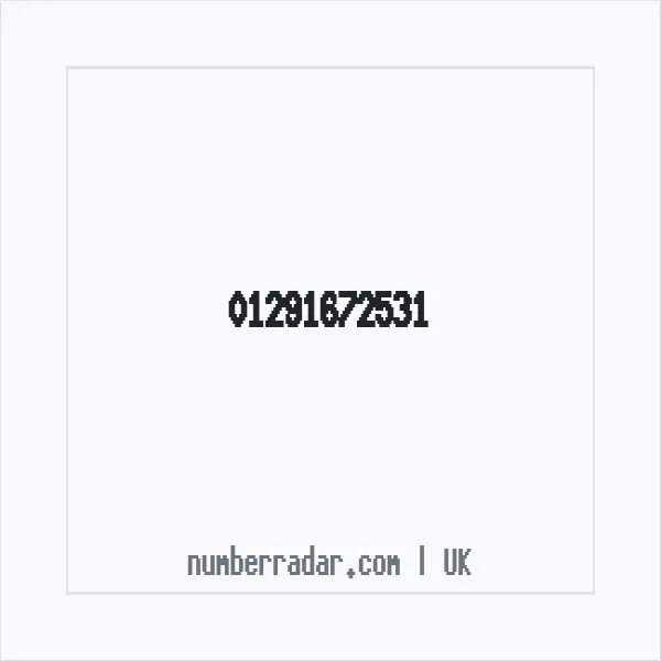 Reverse number check for +44 1291 672531 — who called me?