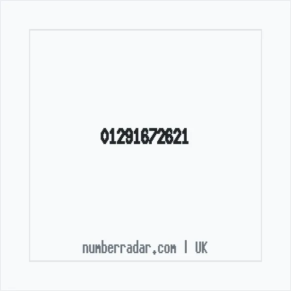 Reverse number check for +44 1291 672621 — who called me?