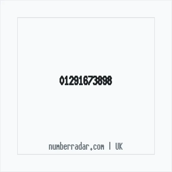 Reverse number check for +44 1291 673898 — who called me?