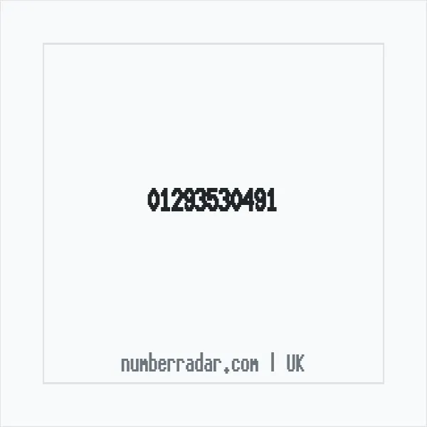 Reverse number check for +44 1293 530491 — who called me?