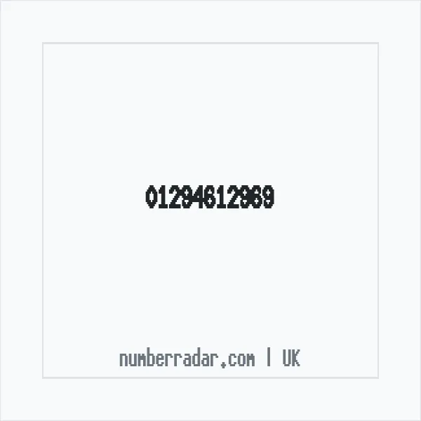 Reverse number check for +44 1294 612969 — who called me?