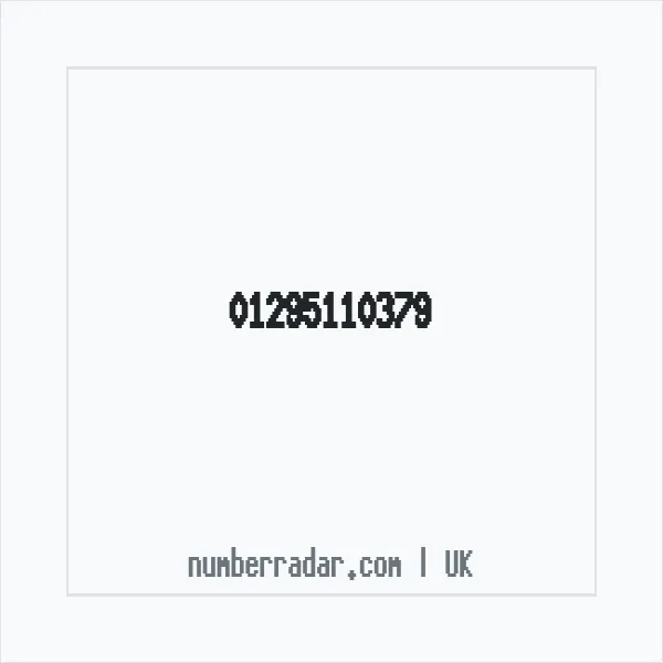 Reverse number check for +44 1295 110379 — who called me?