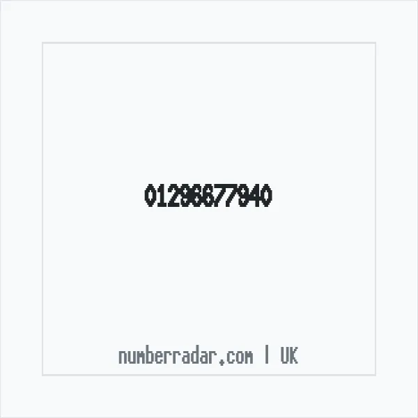 Reverse number check for +44 1296 677940 — who called me?