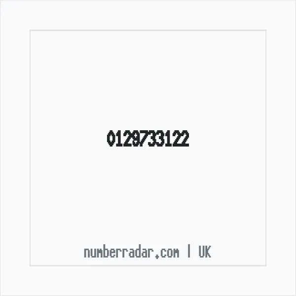 Reverse number check for +44 129733122 — who called me?