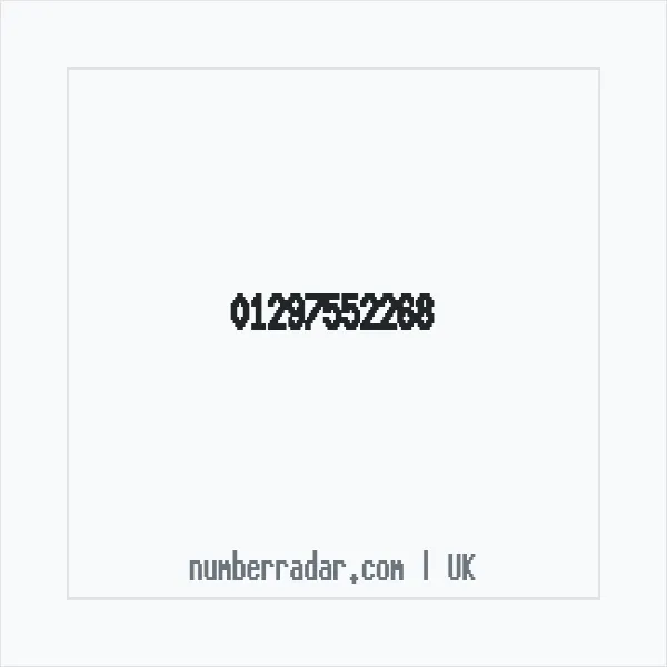 Reverse number check for +44 1297 552268 — who called me?