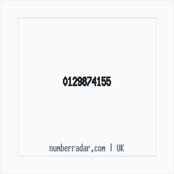 Reverse number check for +44 129874155 — who called me?