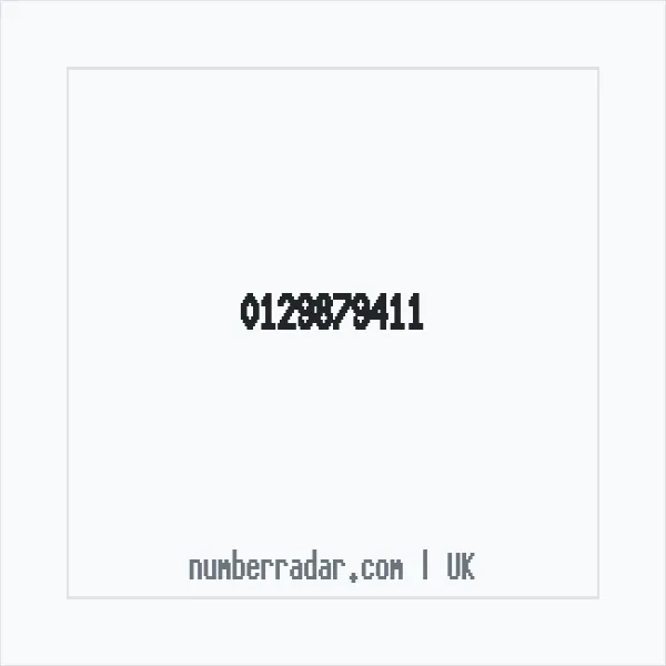 Reverse number check for +44 129879411 — who called me?