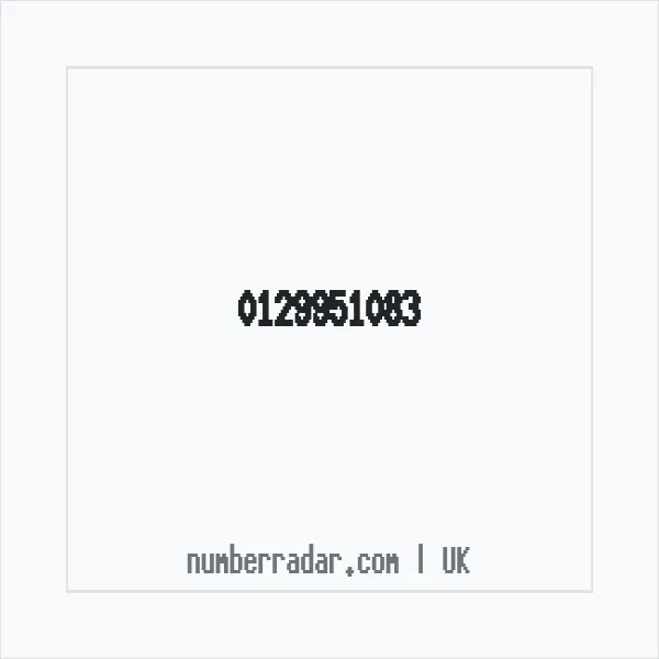 Reverse number check for +44 129951083 — who called me?