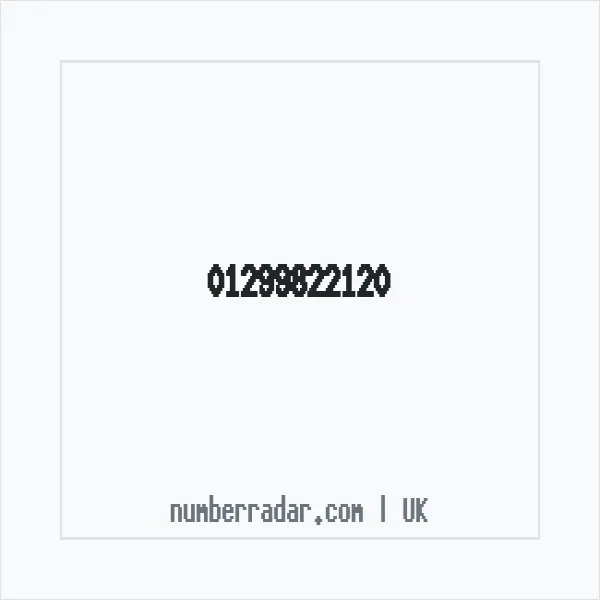 Reverse number check for +44 1299 822120 — who called me?