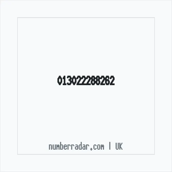 Reverse number check for +44 (1302) 228-826 — who called me?