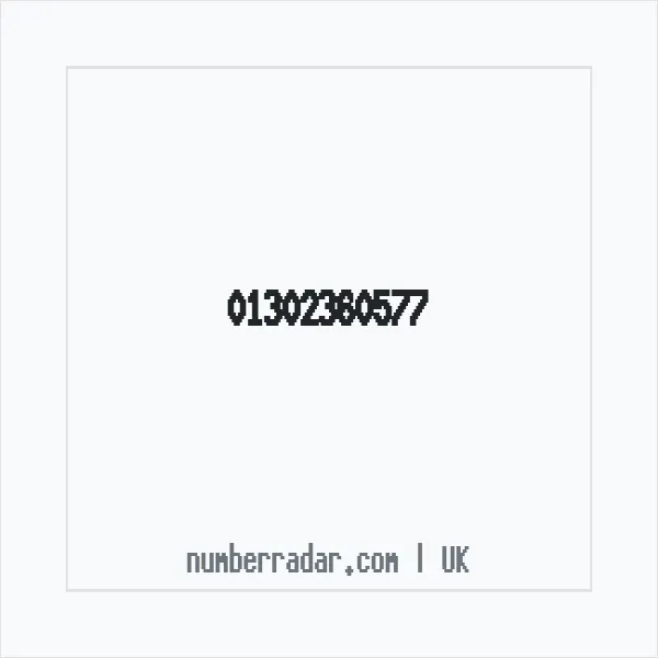 Reverse number check for +44 1302 360577 — who called me?