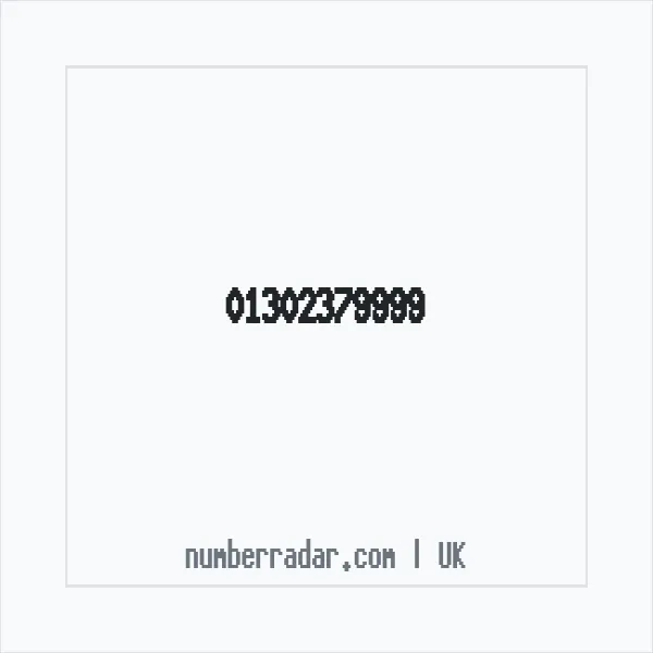 Reverse number check for +44 1302 379999 — who called me?