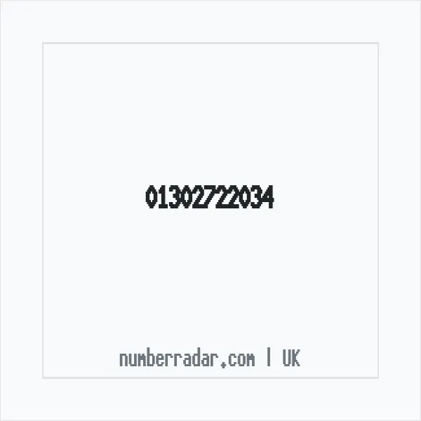 Reverse number check for +44 1302 722034 — who called me?