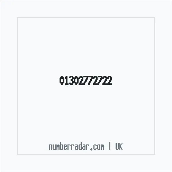 Reverse number check for +44 1302 772722 — who called me?