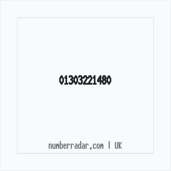 Reverse number check for +44 1303 221480 — who called me?