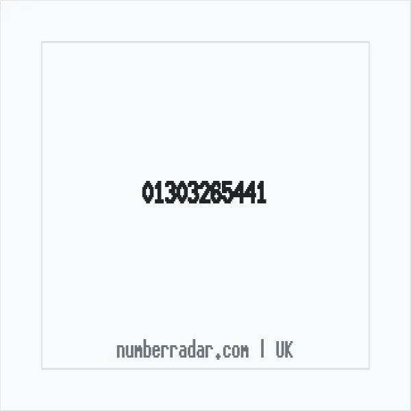 Reverse number check for +44 1303 265441 — who called me?