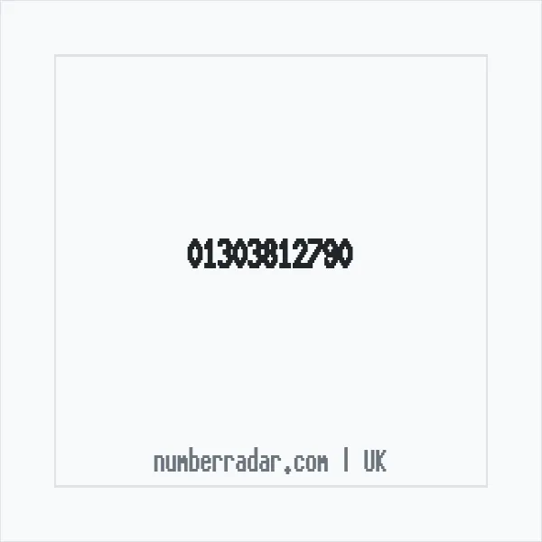 Reverse number check for +44 1303 812790 — who called me?