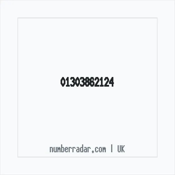 Reverse number check for +44 1303 862124 — who called me?
