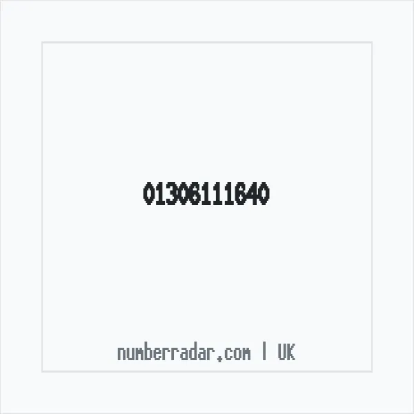 Reverse number check for +44 1306 111640 — who called me?