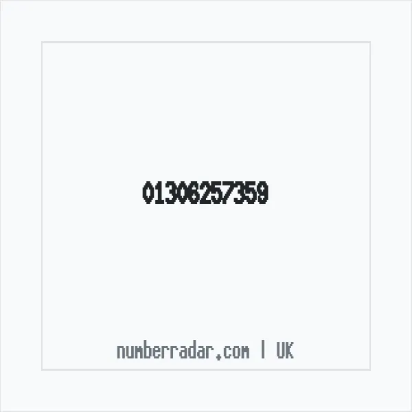 Reverse number check for +44 1306 257359 — who called me?