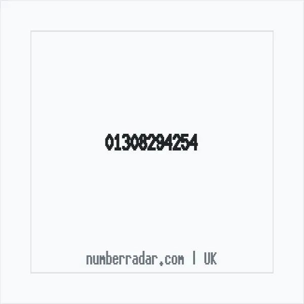 Reverse number check for +44 1308 294254 — who called me?