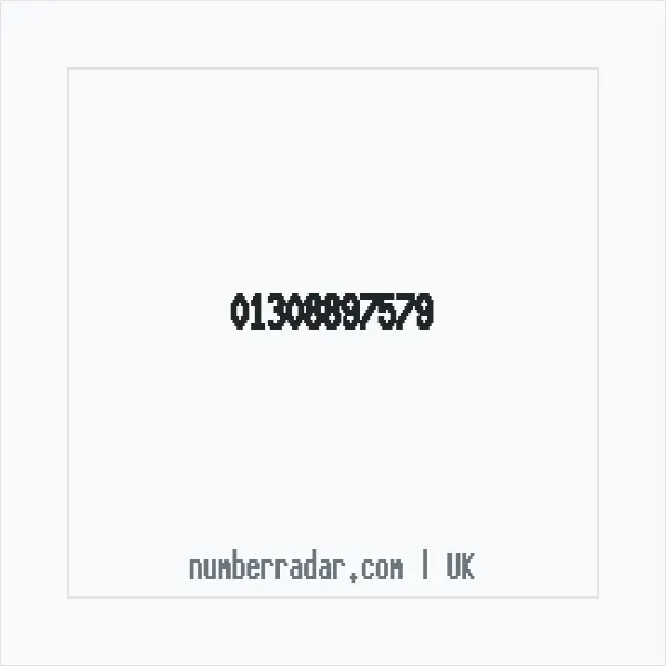 Reverse number check for +44 1308 897579 — who called me?