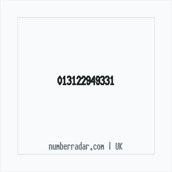Reverse number check for +44 (1312) 294-933 — who called me?