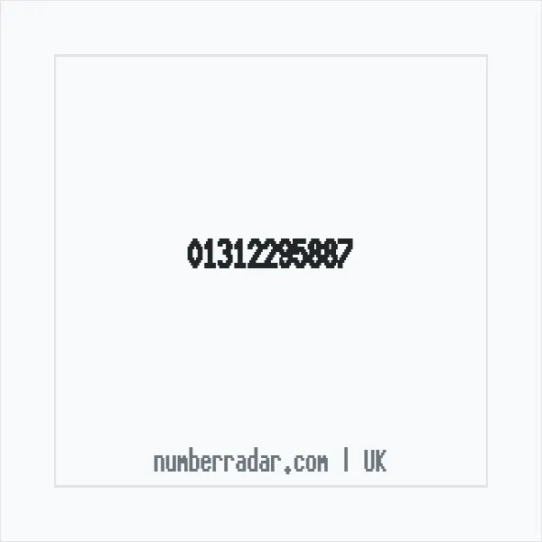 Reverse number check for +44 131 229 5887 — who called me?