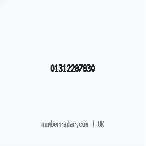 Reverse number check for +44 131 229 7930 — who called me?