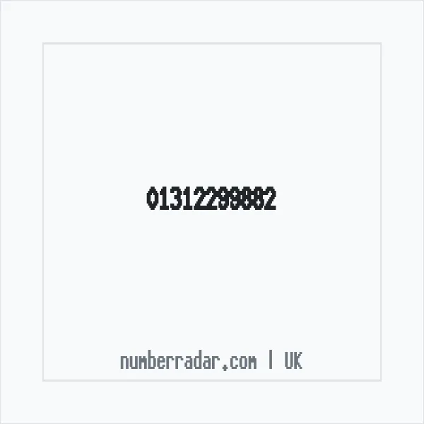 Reverse number check for +44 131 229 9882 — who called me?