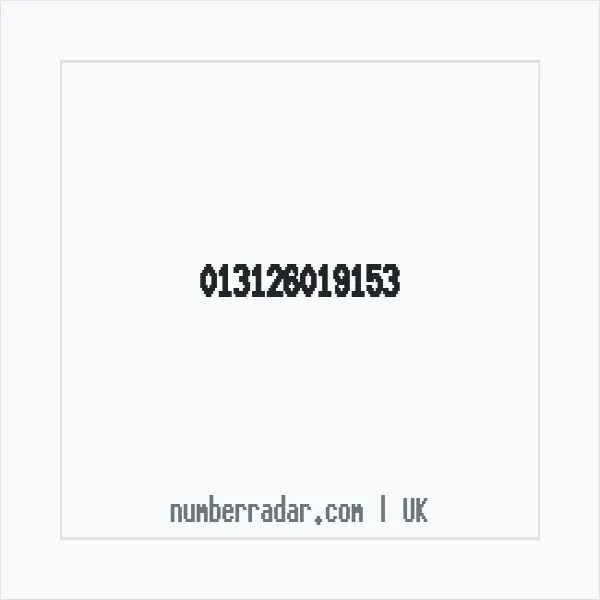Reverse number check for +44 (1312) 601-915 — who called me?