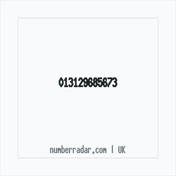 Reverse number check for +44 (1312) 968-567 — who called me?