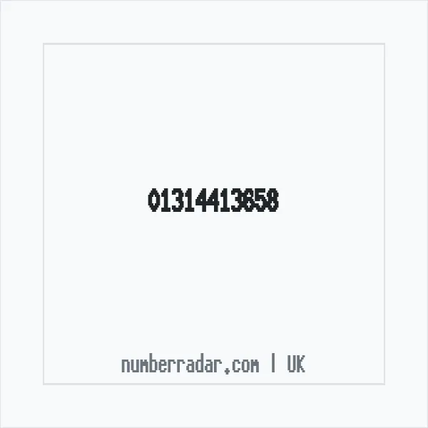 Reverse number check for +44 131 441 3658 — who called me?