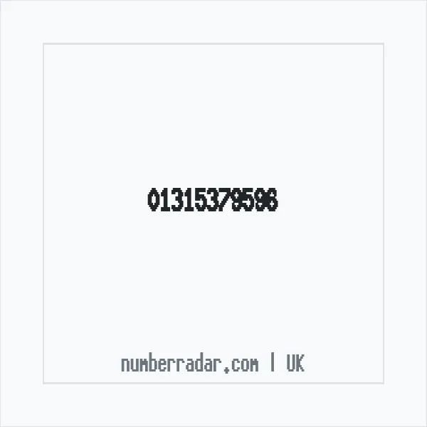 Reverse number check for +44 131 537 9596 — who called me?