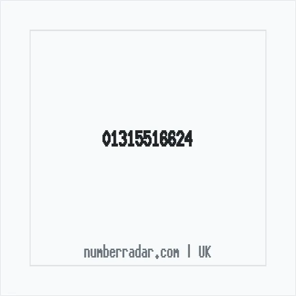 Reverse number check for +44 131 551 6624 — who called me?