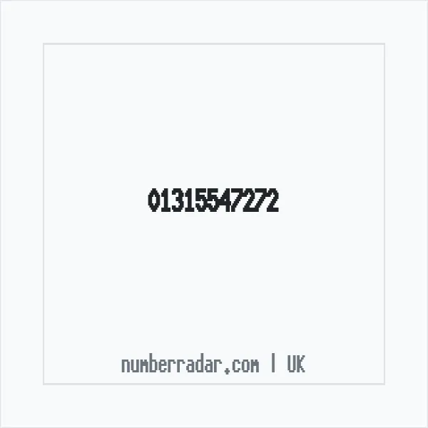 Reverse number check for +44 131 554 7272 — who called me?