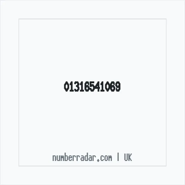Reverse number check for +44 131 654 1069 — who called me?