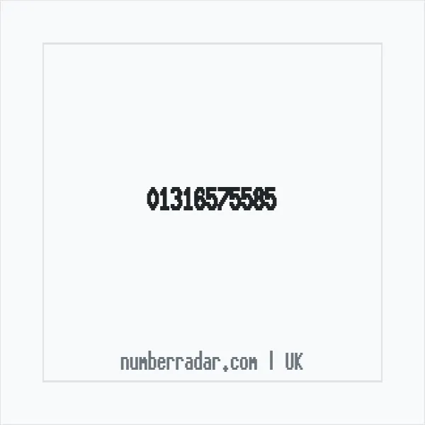 Reverse number check for +44 131 657 5585 — who called me?