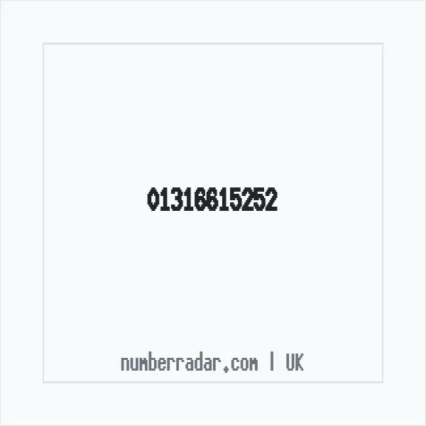 Reverse number check for +44 131 661 5252 — who called me?