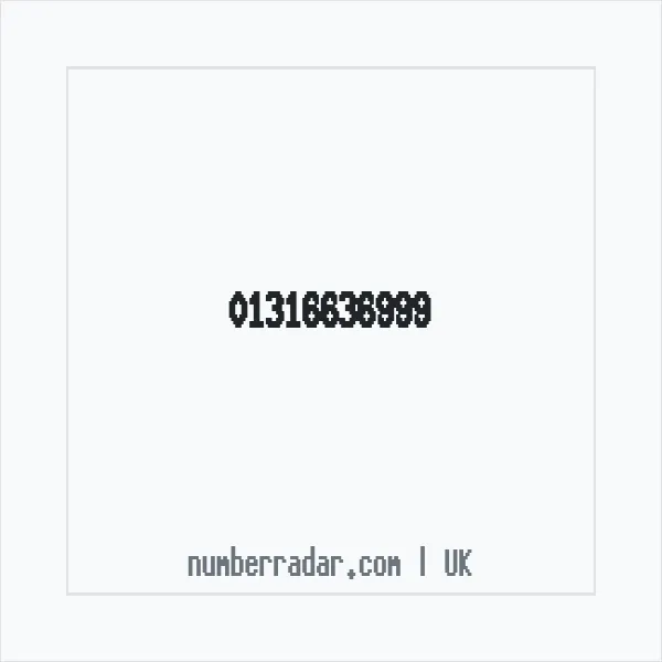 Reverse number check for +44 131 663 6999 — who called me?