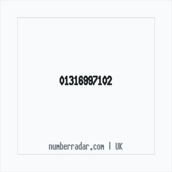 Reverse number check for +44 131 699 7102 — who called me?