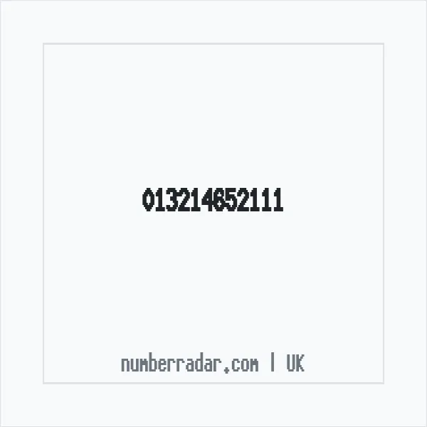 Reverse number check for +44 (1321) 465-211 — who called me?